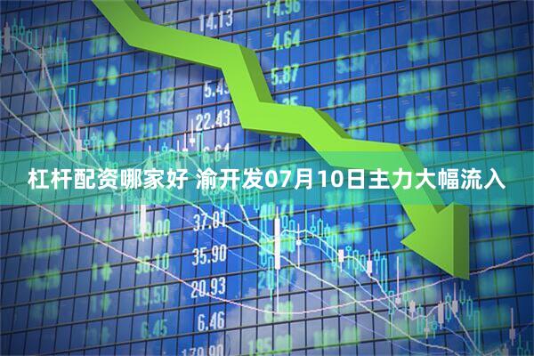 杠杆配资哪家好 渝开发07月10日主力大幅流入