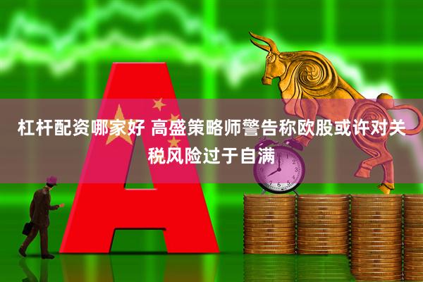 杠杆配资哪家好 高盛策略师警告称欧股或许对关税风险过于自满